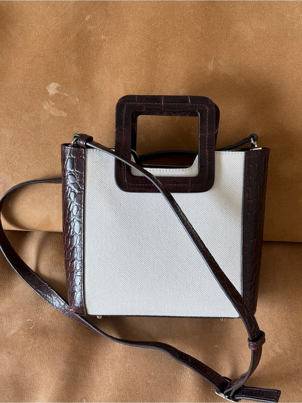 STAUD Shirley mini canvas tote - Picture 4 of 4